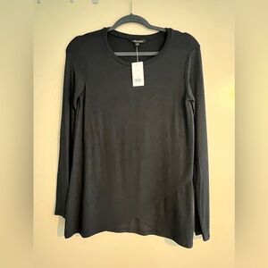 Banana Republic Black Long Sleeved Top